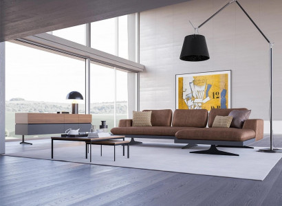 Wunnzëmmer Lieder Eckcanapé L-Form Polstermiwwelen Modern Entspanungs-Canapé Couch